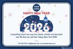 Create Custom Logo Happy New Year 2026 Greetings