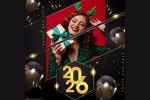 Online Happy New Year 2026 Photo Editing