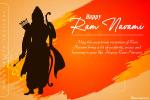 Elegant and professional Ram Navami greeting card template
