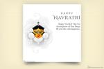 Create Free Online Navratri Greeting Cards with Maa Durga