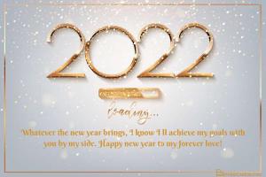 Happy New Year 2022 Greeting Cards