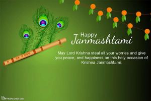 Krishna Janmashtami Greeting Cards
