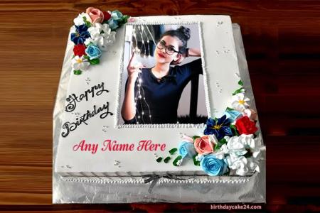 Create Birthday Cake With Photo And Names