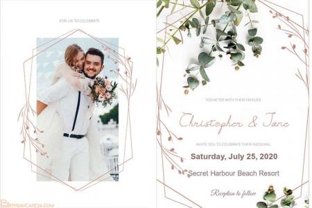 Download Wedding Invitation Cards With Photo for Free