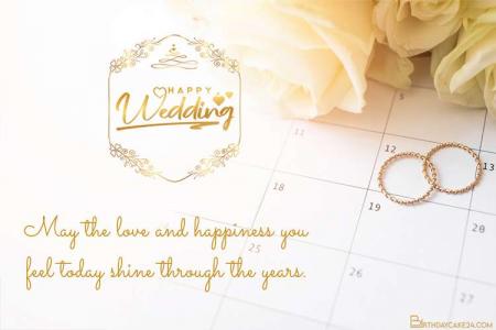 Free Wedding Congratulations Card Online