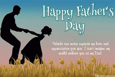 Make Happy Father's Day Card From Daughter