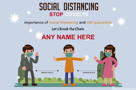 Send Wishes and Messages With Our Social Distancing Cards