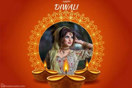 Happy Deepavali/ Diwali Photo Frame 2023