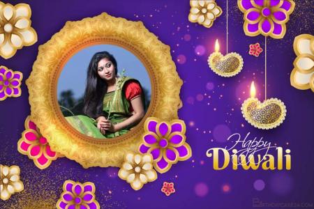 Personalize Diwali Cards With Your Photo Frames