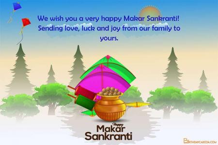 ‎Happy Uttarayan! Makar Sankranti Wishes Cards Online