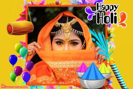 Holi Festival of Colors Photo Frames 2023