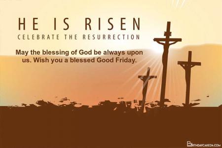 Generate Happy Good Friday Day Cards Images