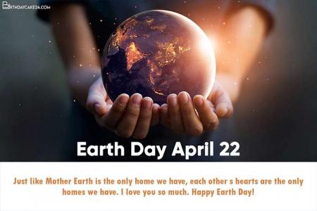 Write Your Wishes On Earth Day 2022 Greeting Card