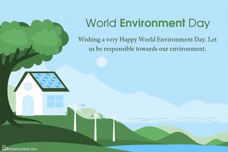 Free World Environment Day Greeting Cards Images Download