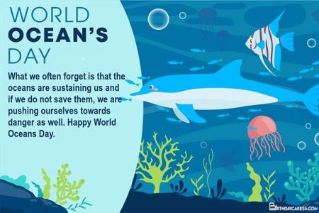 Write Your Wishes On The Online World Ocean Day Cards