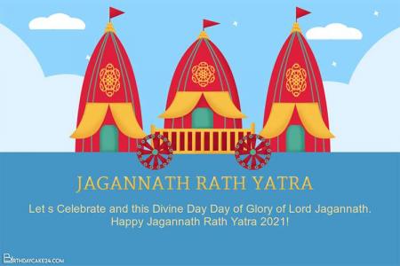 Jagannath Rath Yatra eCards & Greeting Cards Online