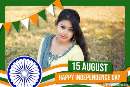 Happy Indian Independence Day 2023 Photo Frame Editor