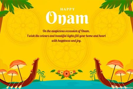 Best Onam Wishes Greeting Cards Online Free