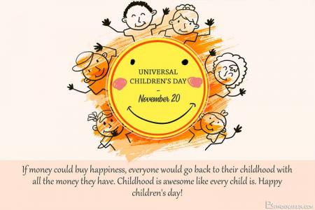 Customize Your Own Children's Day Greeting Card