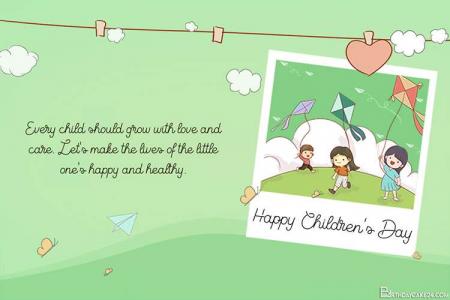 Beautiful Children's Day eCards & Greeting Cards