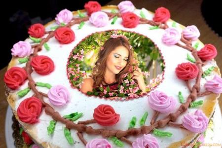 Greatest Happy Birthday Wishes Cake With Photo Editor