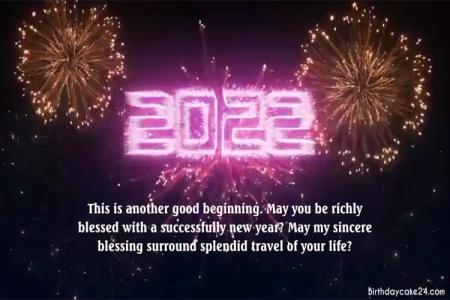 Fireworks Happy New Year 2022 Video Wishes