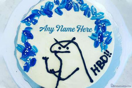 Write Name On Birthday Wish Cake For Your Best Friend Funny