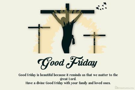Good Friday Cards With Jesus Christ Crucifixion Images