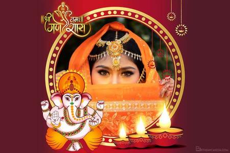 Create Ganesh Chaturthi Frames With Your Photo