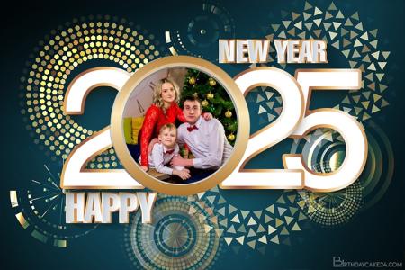 Happy New Year Frame 2025