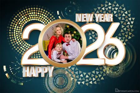 Happy New Year Frame 2026
