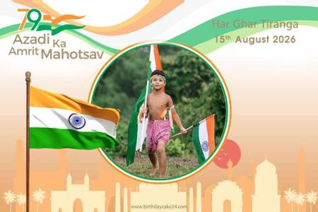 Azadi Ka Amrit Mahotsav - Har Ghar Tiranga Photo Frames