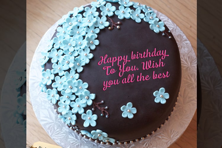 Happy Birthday Cake With Name Edit