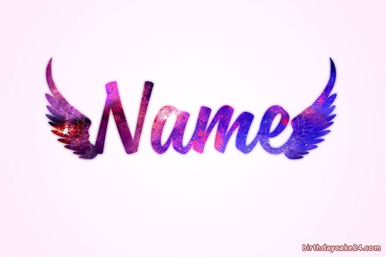 Create Angel Wings Text Effect
