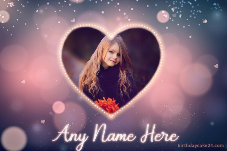 Love Cards With Your Name And Photo Edit