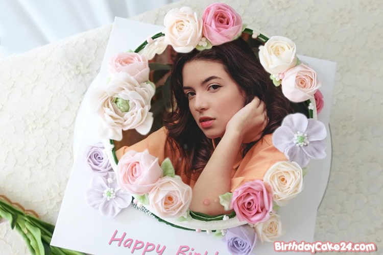 Best Flower Birthday Cake With Photos - Photo On Cake