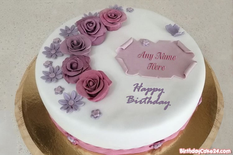 Purple Flower Cakes By Name Online