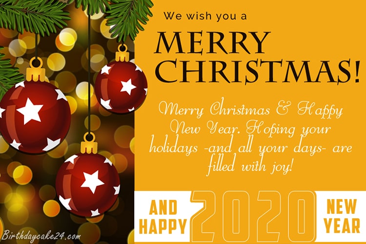 christmas for all 2020 Merry Christmas And Happy New Year 2020 Wishes christmas for all 2020