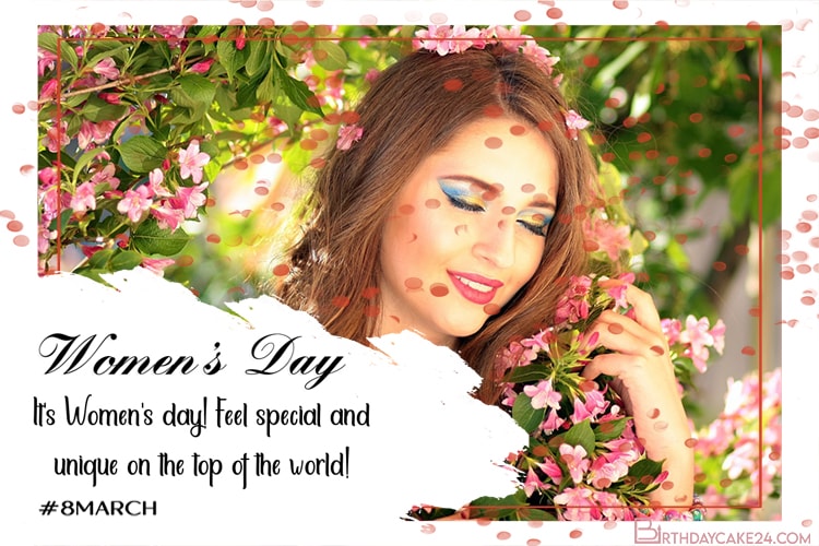International Women's Day Cards With Your Custom Photo