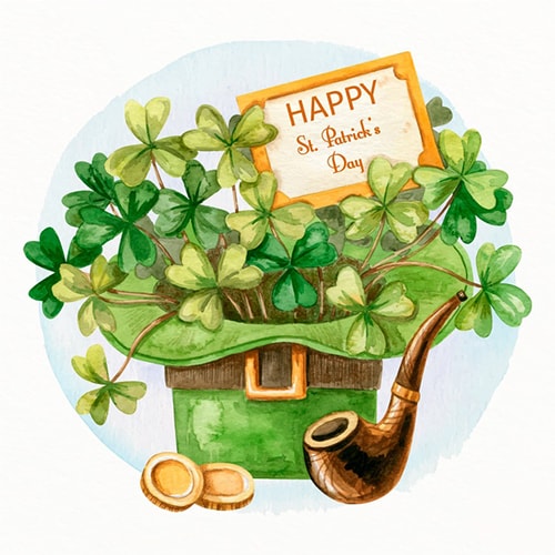 St. Patrick's Day Wishes Card Images
