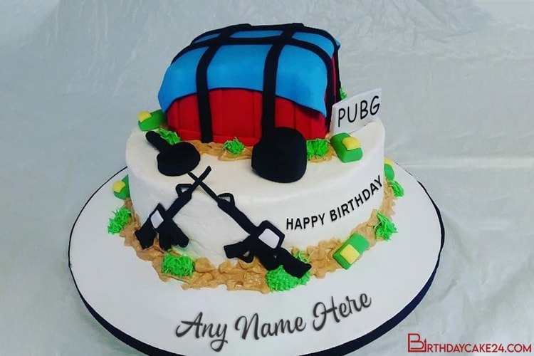 Pubg Happy Birthday Cake Images With Name Online