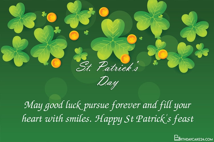 Free Printable Luck Of The Irish Card For St Patrick s Day