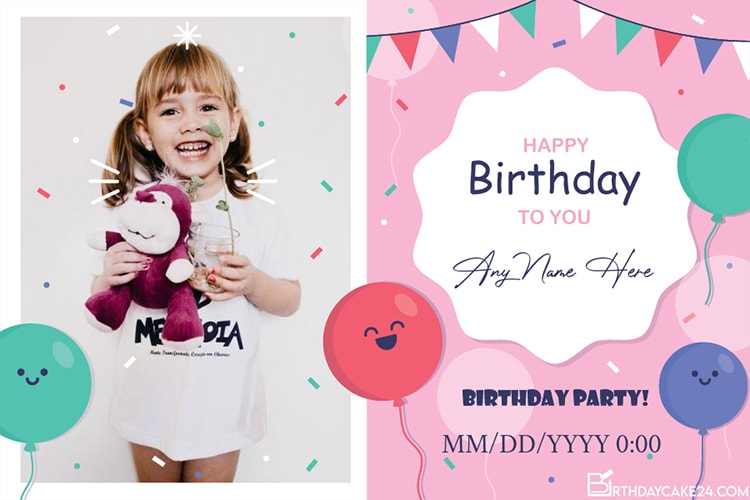 Create Your Own Birthday Party Invitation Cards Online