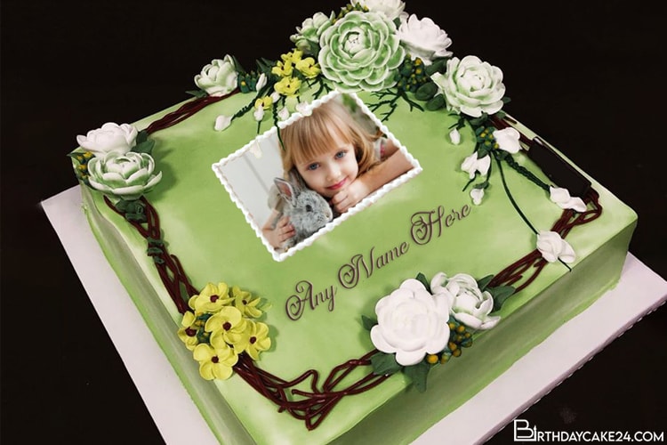 Happy Birthday Cake With Name And Photo Edit Happy birthday chocolate cake with photo and name. happy birthday cake with name and photo