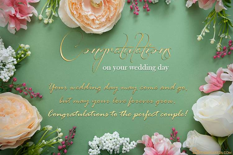 Latest Wedding Congratulations Card Making