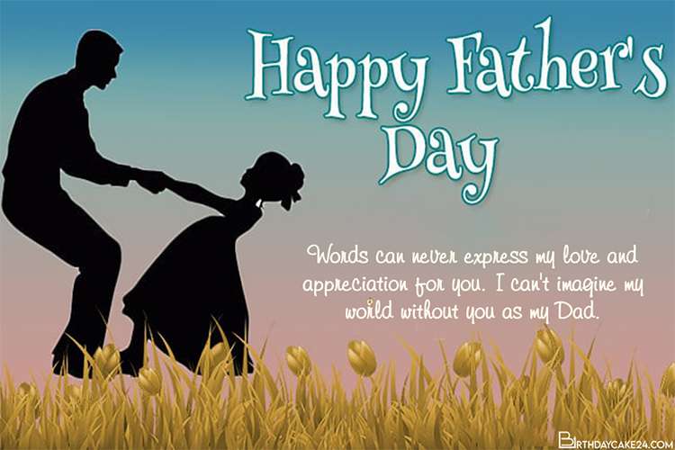 Make Happy Father's Day Card From Daughter