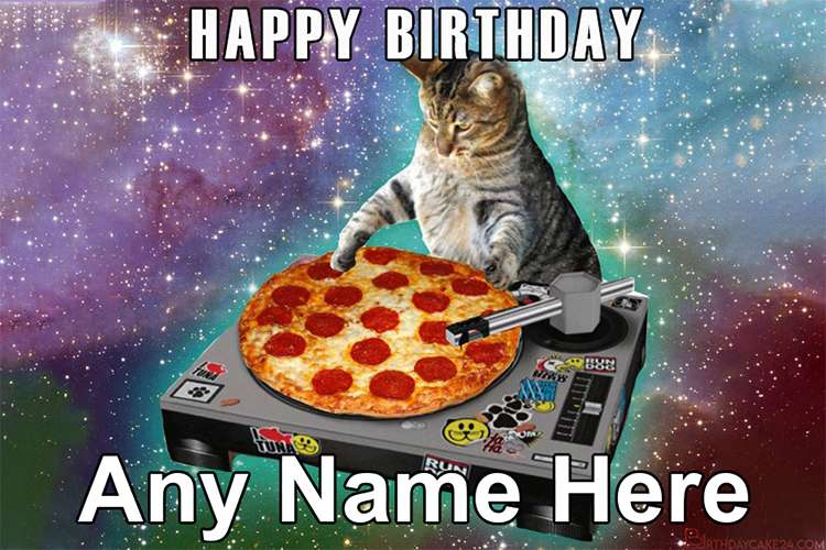 Happy Birthday Meme Card With Name Edit