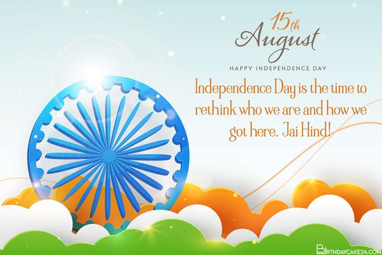 Independence Day(15 Aug) Greeting Cards Online