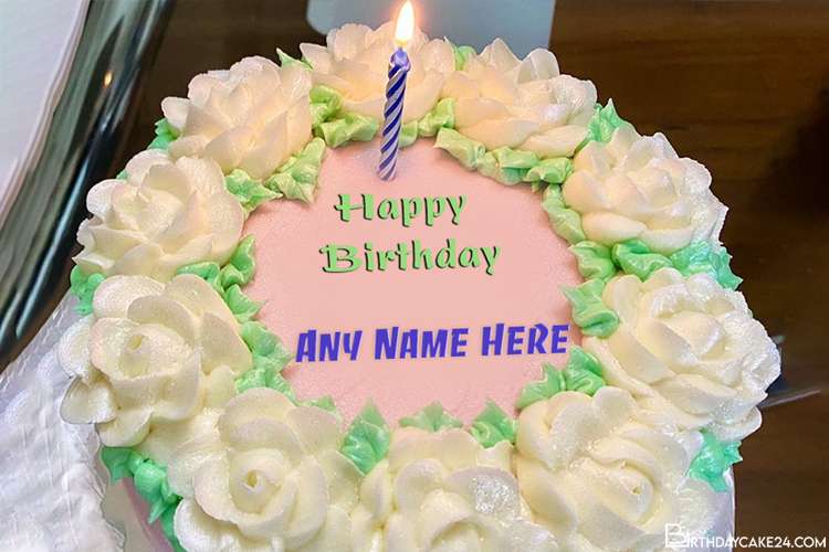 My Birthday Cake Candles With Name Online