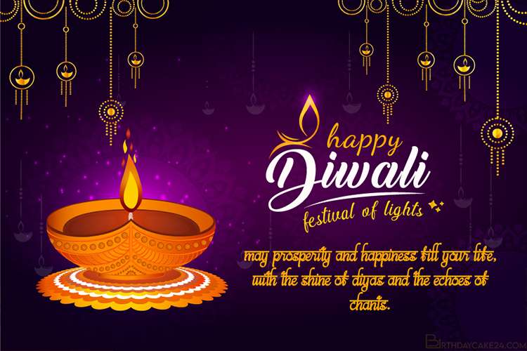 Free Diwali Festival of Lights Greeting Cards Maker Online